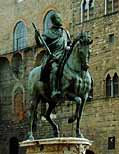statua equestre di Cosimo I