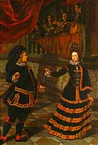 Anna Maria de' Medici with her husband Giovanni Guglielmo Neuburg